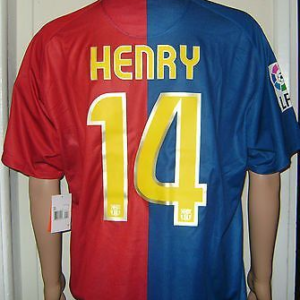2007/08 – Barcelone – Henry #14